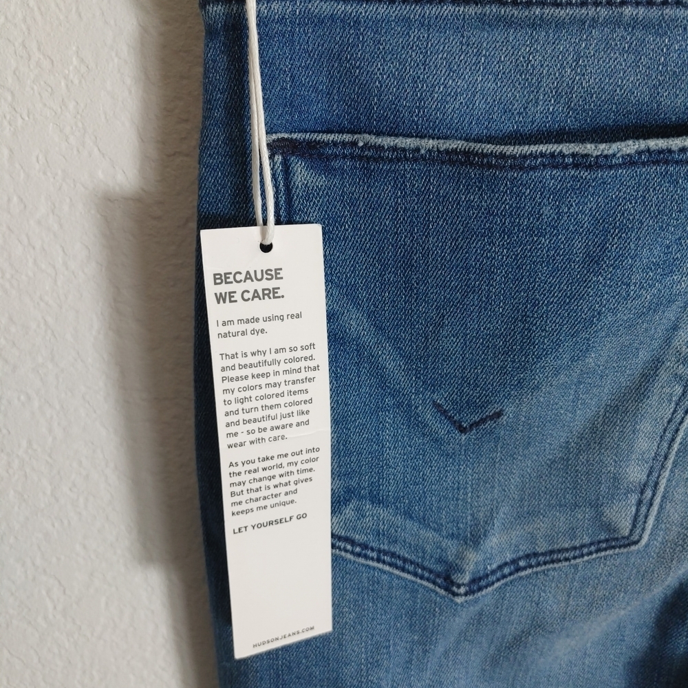 NWT Hudson Skinny Jeans Women Blue Size 27 - Picture 3 of 8